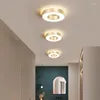 Deckenleuchten Cixin Goldene LED-Lampe für Flur, Dachboden, Treppe, Eingang, quadratisch, Innenbeleuchtung, minimalistischer Stil, Küchenarmaturen