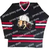 College Hockey porte Thr 40Thr tage Kevin Smith Fan Series BobHawks Hockey Jersey TV Jay et Silent Bob's Secret Stash Jerseys broderie cousue n'importe quel numéro