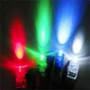 LED Gants LED Finger Lights Glowing Dazzle Couleur Laser Émettant Des Lampes De Mariage Célébration Festival Enfant Fête D'anniversaire décor GC1872