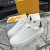 Italien Luxury Casual Color Matching Zipper Men and Women Low Top Plat äkta lädermensdesigner Sneakers Trainers Rd RH100000001