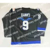 College Hockey Wears Thr Mighty Ducks Movie Jersey Hawks 9 Adam Banks 9 Iceland Gunnar Stahl Stitched Embroidery s Throwback Retro Hockey Jerseys