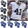 Ropa de fútbol americano universitario Thr Camisetas universitarias de la NCAA BYU Cougars 5 Dayan Ghanwoloku 33 Emmanuel Esukpa 82 Dax Milne 13 Micah Simon 16 Baylor Romney Fútbol personalizado