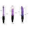 Sex Toys Massager Pistolet powięzi z realistycznym penisem dildo głowa silna wibrator szokowy dla mężczyzny kobieta masturbator produkt