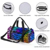 Sacs de plein air Tiger Stripes Sac de sport Ligne abstraite Imprimer Week-end Gym Chaussures Hommes Femmes Fitness Sacs à main