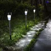 Luci da giardino per esterni Lampada solare Faretti per illuminazione Decorazioni natalizie impermeabili Passerella paesaggistica per giardini