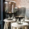 Lampes de table Lampe nordique Lampe en verre Abat-jour Post Bureau moderne pour salon Bureau Décor Chevet Design d'éclairage créatif