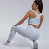 Ensembles actifs Leggings sans couture ensemble Sexy 2023 Yoga femmes vêtements de Sport entraînement Sport soutien-gorge vêtements vêtements de Sport survêtement