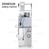 ZONESUN 2-50g Automatique Remplissage et machine à étanchéité en poudre en poudre Granule noix à thé Sachet Sac d'emballage