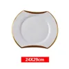 Plates Modern Creative Plate Sets Ceramic Cutlery Bowls Breakfast Dinner Set And Dishes Microwave Vaisselle Kitchen Accessories