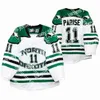 College Hockey Wears Thr 374040College Hockey Shane Pinto 18 Alex Newhook 26 Cole Smith White Jersey NCAA TJ Oshie Customize any name and number embroidery