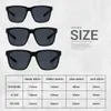 Sunglasses Frames JULI Square Oversized Polarized for Big Heads Men Retro Vintage XXL Super big SunGlasses UV Protection MJ8023 230103