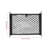 Bilarrangör Universal Mesh Cargo Net för förvaring av bilnät Ficka Stretchable Wall Sticker Pouch Bag