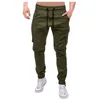 Pantaloni da uomo IN Autunno Uomo Hip Hop Harem Joggers 2023 Pantaloni maschili Pantaloni sportivi multitasche solidi da uomo