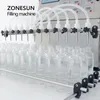 ZONESUN ZS-DPYT12P ملء آلة شبه التلقائي عصير الحليب زجاجة المياه السائل حشو