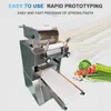Automatische Japanse noedelmachine verse pasta ramen deegnoedelmachine met snijsnijder