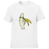 Camisetas de camisetas masculinas camisetas de verão Banana fofa de banana engraçada design hipster masculina camisetas top