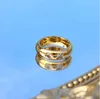 Trend Gold Color Wedding Bands Rings for Women Men Jewelry Shaped Zircon CZ Crystal Stainless Steel Couple Anniversary Ring Gift