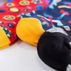 Chaussettes pour hommes Est haute qualité coton hommes heureux mode coloré Art forêt modèle série longue chaussette rue Skateboard