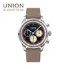 Armbanduhren UNION Glashutte SA Uhr für Männer Mode Sport Quarz Herren es Top Marke Leder Wasserdicht Relogio Masculino 230103