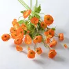 Dekoracyjne kwiaty sztuczne do dekoracji domowej kolorowe rośliny słońca chryzantemy śluby DIY imprezy 60 cm