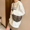 Torby na talię Torba damska marki Wysokiej jakości skórzana klatka piersiowa Moda Łańcuch Pack Ladies Crossbody Luxury Fanny