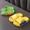 Slipper 2022 Children's Slippers Summer Indoor Shoes Cartoon Dinosaur Beach Sandals for Boys Girls Baby Kids Slippers T230104