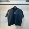 Męska koszulka 2023 Balecoigas moda projekt Balenciagas T-shirty Womentop Cotton Wrinkle Proof drukowane List Casual Pa Ubranie