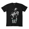 Men's T Shirts Ray Lamontagne White Stencil 1 Slim Fit T-Shirt Bl