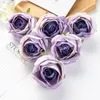 Decorative Flowers 30Pcs Artificial Christmas Scrapbooking For Home Decor Wedding Party Craft Wreath Diy Flower Wall Needlework Fake Plants