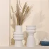 Wazony nordycki ins Creative Ceramics wazon ozdoby domowe białe wegetariańskie dekoracje na kwiaty dekoracje rzemieślnicze prezenty