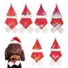 Dog Apparel Pet Cap Muffler Lightweight Hat Neckerchief Soft All- Beautiful Warm Puppy Cats Beanie Kit