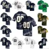 American College Football Wear Thr NCAA College-Trikots 6 Equanimeous St. Brown 6 Tony Jones Jr. 83 Chase Claypool 9 Kyle Rudolph 9 Jaylon Smith Custom Football Stitch