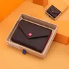 2020 fashion wallet whole women's multicolor Coin Wallet short Wallet Color Card Holder original box women's classic1810