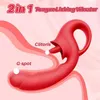 Sexspielzeug-Massagegerät Stimulation der Klitoris 10-Gang-Lecken G-Punkt-Vibrator Vaginal-Nippel-Massagegerät Realistischer Dildo Spielzeug für Erwachsene für Frauen