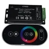 Controllers DC12V-24V GT666 5key Wireless RF Touch Panel Dimmer RGB Remote Controller 18A For 3528 LED Strip