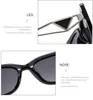 Moda designer feminino ppdda óculos de sol 2616 unissex óculos ao ar livre retro pequeno quadro sapos uv400 qualidade superior
