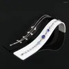 Jewelry Pouches Portable Exhibitor Counter Stand Accessories Show Case Necklace Organizer Jewellry Watch Display Bracelet Holder