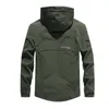 Outdoor Jackets Hoodies Men Outdoor Military Jacket 2022 Spring Autumn Waterproof Hooded Jacket Coat Men Hunting Army Tactics Jacket Men Plus Size 8XL 0104