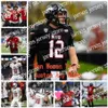 American College Football Wear Thr NCAA College Jerseys Northern Illinois Huskies 88 Daniel Crawford 89 Mitchell Brinkman 93 Erik Abrell 4 Dustin Fletcher personnalisé Fo