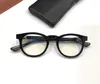 New fashion design round frame optical eyewear 8087 classic simple and generous style versatile shape with box can do prescription lenses