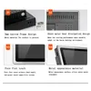 10" 12" 15 17 Inch Industrial Monitor Flat Panel Capacitive Touch Screen With VGA USB Interface Laptop Display