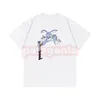 High Fashion Mens Round Neck T Shirt Designer Womens Digital Rabbit Print TEE