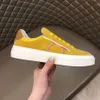 Mode män designer skor brev tryckt läder trasa coola lyxiga män sneakers tränare sko streetwear utomhus för att resa hm3160