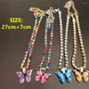 Anklets Fashion Butterfly Charms Crystal Anklet Women Rhinestone Foot Chains Summer Beachjewelry Accessoires Geschenken