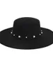 Brede rand hoeden mannen winter fedora voor vrouwen elegante wollen emmer hoed jaren 1920 vintage cloche bowler bekleed