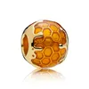 Passar Pandora Sterling Silver Armband Bee Sunflower Ladybug Butterfly Honeycomb Beads Charms för europeisk Snake Charm Chain Fashion Diy Jewelry