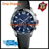 100% originele Japan Beweging Druppel Nieuw HB1512803 HB1512804 HB1512885 HB1512931 BLAUWE ZWART BREEK Designer Mens Watch286NN