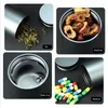 Storage Bottles Functional Airtight Smell Proof Aluminum Stash Jar Container Box Tea Coffee Sugar