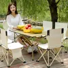 Camp Furniture Portable Outdoor Folding Chair Camping Leisure Chairs Thickened Oxford Cloth Fishing Picnic