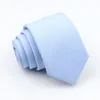 Bow Ties Classic Solid Color High Quality Soft Thin Casual Skinny Black Beige Blue Neck Tie Business Wedding Dinner Slim Men